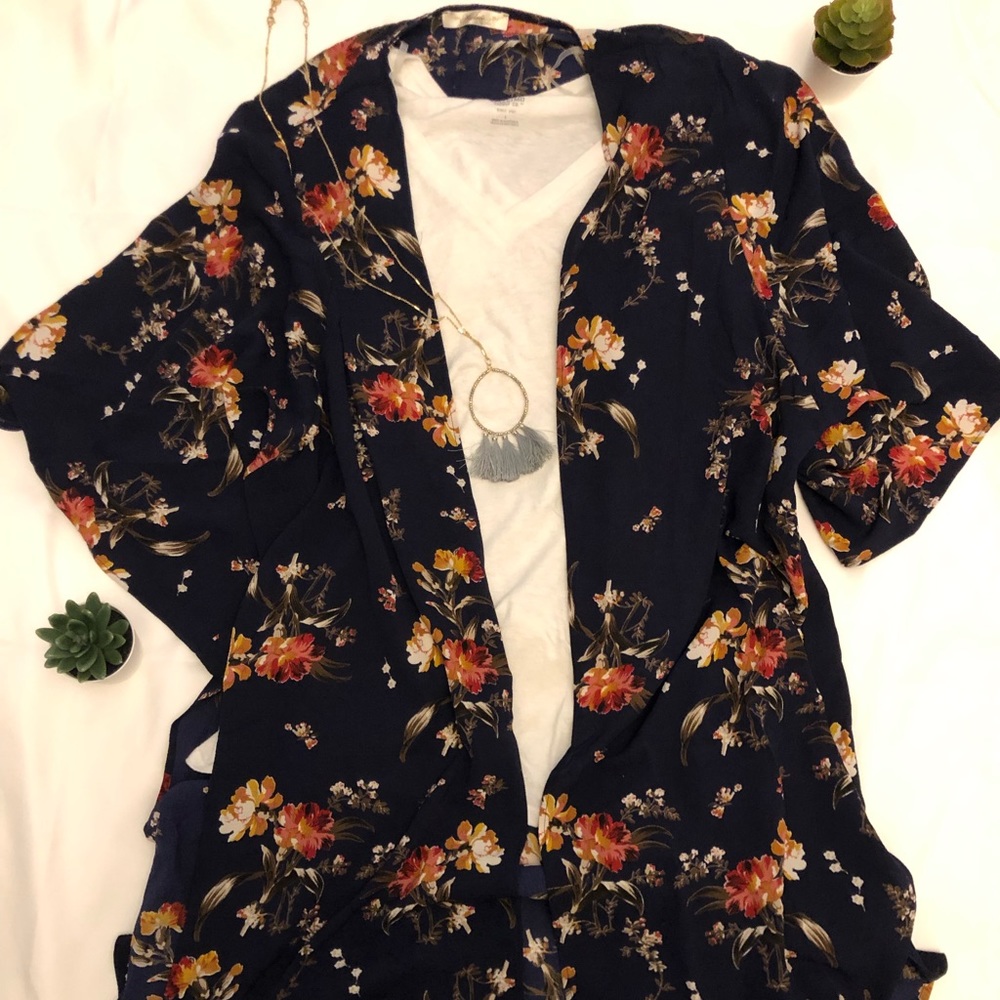 Floral kimono